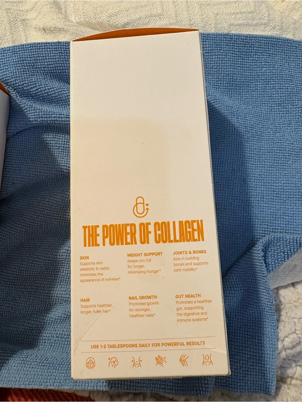 Collagen Powder Supplement - The Power of Collagen - Orange